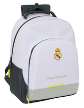MOCHILA ESCOLAR 42CM ADAPT CARRO REAL MADRID 1ª EQUIP,25/26 | SAFTA, S,A,
